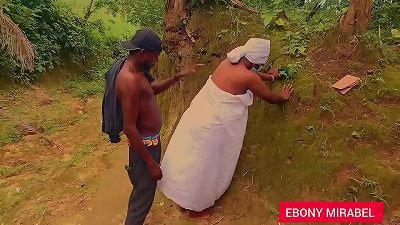 Our girl the goddess of forest bang with a stranger and she enjoying what she missed for a long time