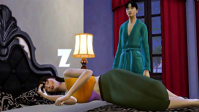 son fucks Sleeping korean mommy rectal And Vaginal | asian mommy And sonny pulverizing - Family romp Taboo - Adult video