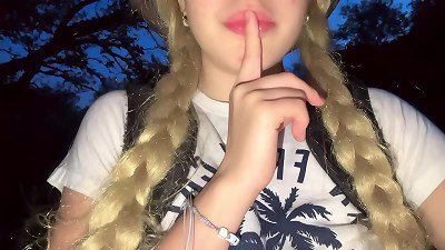 I get lost in the jungle and I touch my delicious pink cunny and my fabulous innate tits